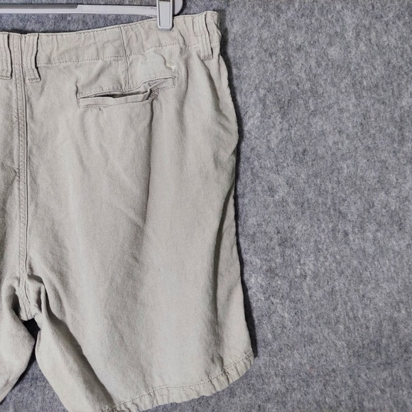 Lucky Brand Men Shorts 40 Linen Lightweight Pockets Drawstring Coastal Preppy - Picture 7 of 12